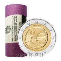 Malta 2 euro UNC roll 2009 - EMU