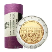Malta 2 euros UNC rollo 2012 - 1887 Representación mayoritaria
