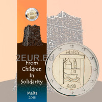 Malta 2 euros BU 2018 - Patrimonio Cultural Malta 2 euros BU 2018 - Patrimonio Cultural