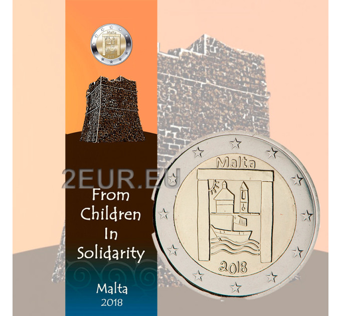 Malta 2 euros BU 2018 - Patrimonio Cultural por 18.00 € ✅