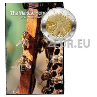 Malta 2 euros BU 2024 - Abeja maltesa Malta 2 euros BU 2024 - Abeja maltesa