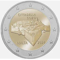 Malta 2 euros UNC 2024 - Ciudadela de Gozo