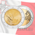 Malta 2 euro UNC 2011 - First Elected Representatives 1849 for 13.50 € ✅