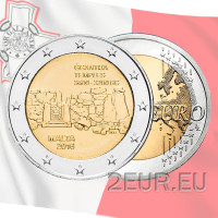 Malta 2 euro UNC 2016 - Ggantija Temples