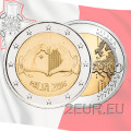 Malta 2 euro UNC 2016 - Solidarity Through Love for 7.50 € ✅