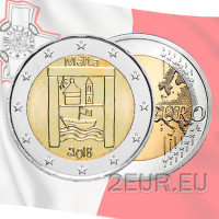 Malta 2 euros UNC 2018 - Patrimonio Cultural