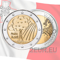 Malta 2 euros UNC 2019 - Naturaleza y Medio Ambiente