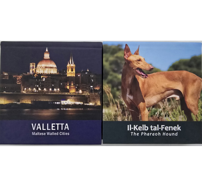 Malta 2 euro proof 2026 - Valletta + The Pharaoh hound for 200.00 € ✅