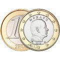 Monaco 1 euro UNC 2016 - Prince Albert II for 5.00 € ✅