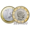 1 euro Mónaco UNC 2024 - Príncipe Alberto II por 2.80 € ✅