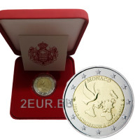 Monaco 2 euro BU 2013 - 20TH ANNIVERSARY OF UN MEMBERSHIP Monaco 2 euro BU 2013 - 20TH ANNIVERSARY OF UN MEMBERSHIP