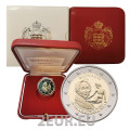 Mónaco 2 euros PROOF 2018 - 250 cumpleaños de Francisco José Bosio por 580.00 € ✅