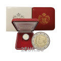 Mónaco 2 euros PROOF 2021 - Décimo aniversario de bodas del Príncipe Alberto II y la Princesa Charlène por 400.00 € ✅