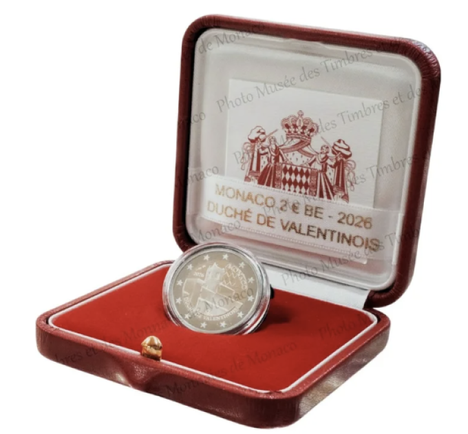 Monaco 2 euro PROOF 2026 - Duchy of Valentinois for 275.00 € ✅