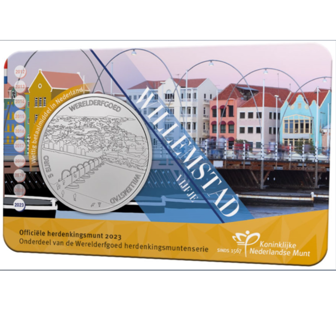 Países Bajos 5 euros UNC 2023 - Willemstad Cinco por 7.00 € ✅