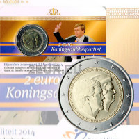Holanda 2 euros BU 2014 - Rey Guillermo Alejandro y Princesa Beatriz C/C Holanda 2 euros BU 2014 - Rey Guillermo Alejandro y Princesa Beatriz C/C
