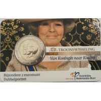 Países Bajos 2 euro BU 2013 - Beatrix y Willem Alexander Países Bajos 2 euro BU 2013 - Beatrix y Willem Alexander