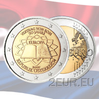 Países Bajos 2 euros UNC 2007 - Tratado de Roma Países Bajos 2 euros UNC 2007 - Tratado de Roma