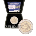 Netherlands 2 euro proof 2012 - 10 Years of Euro Cash for 136.00 € ✅