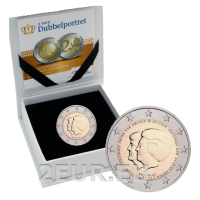 Países Bajos 2 euros proof 2013 - Doble retrato Países Bajos 2 euros proof 2013 - Doble retrato