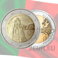 Portugal 2 euros UNC 2013 - 250 aniversario de la Torre de los Clérigos