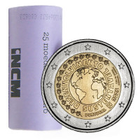 Portugal 2 euro UNC roll 2025 - Sustainable development Portugal 2 euro UNC roll 2025 - Sustainable development