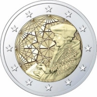 Portugal 2 euros UNC rollo 2022 - 35 Años del Erasmus