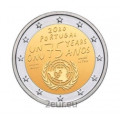 Portugal 2 euro UNC roll 2020 - 75 Years of the United for 80.00 € ✅