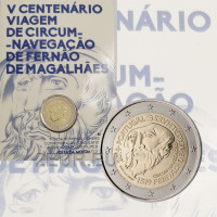 Portugal 2 euros BU 2019 - 500 Aniversario de la Primera Circunnavegación de la Tierra de Magallanes