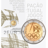 Portugal 2 euros BU 2021 - Juegos Olímpicos de Verano 2020