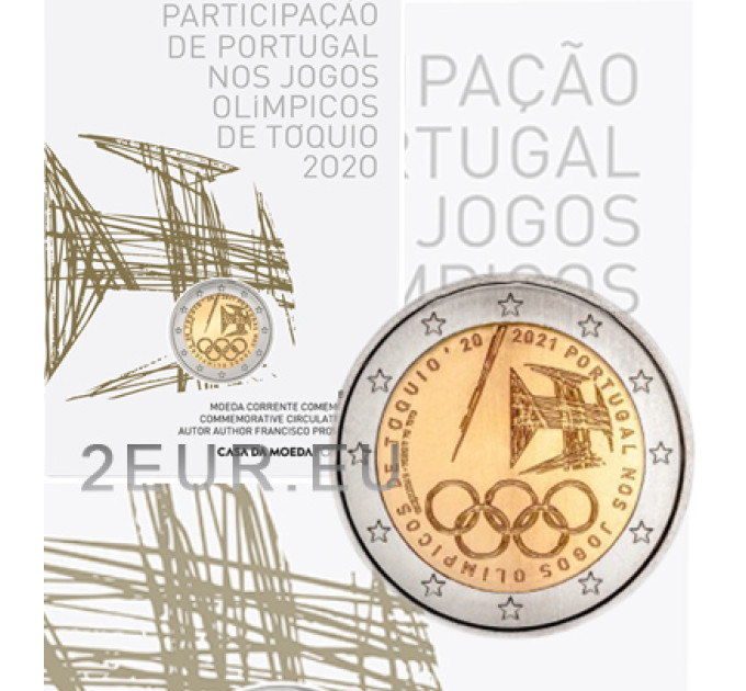 Portugal 2 euros BU 2021 - Juegos Olímpicos de Verano 2020 por 29.50 € ✅