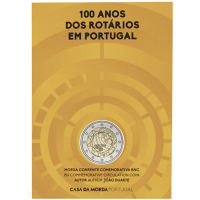 Portugal 2 euro BU 2026 - 100th Anniversary of the Rotary Foundation in Portugal