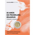 Portugal 2 euro BU 2022 - 35 Years of the Erasmus for 18.50 € ✅