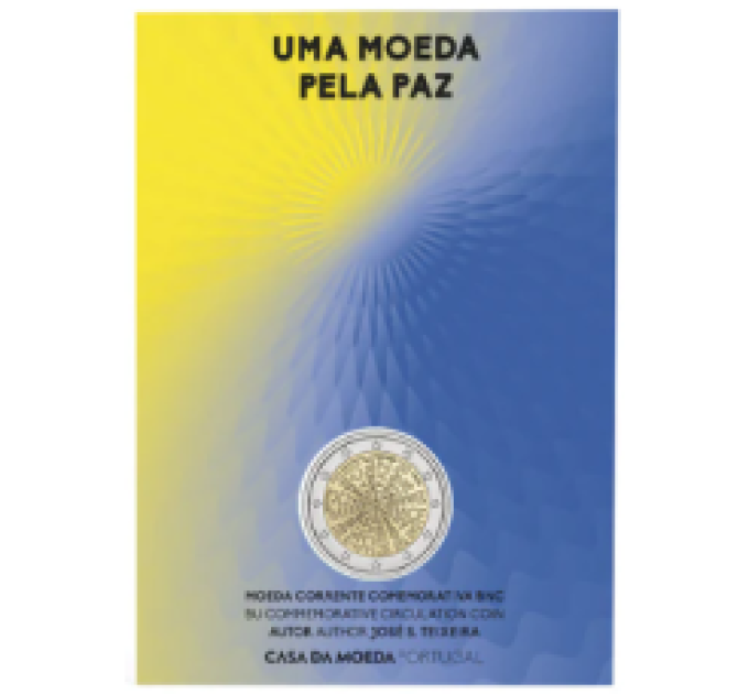 Portugal 2 euro BU 2023 - Peace in our hands for 15.50 € ✅