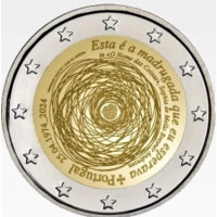Portugal 2 euros UNC 2024 - 50 aniversario de la Revolución de los Claveles
