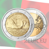 Portugal 2 euros UNC 2011 - 500 Aniversario del Nacimiento de Fernao Mendes Pinto