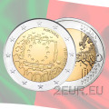 Portugal 2 euros UNC 2015 - 30 Aniversario de la Bandera UE por 6.20 € ✅