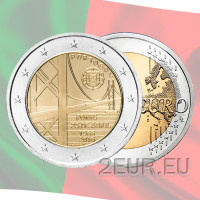 Portugal 2 euro UNC 2016 - 50 Years since Inauguration of 25th of April Bridge