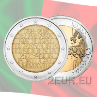 Portugal 2 euro UNC 2018 - 250th Anniversary of the National Printing Office Portugal 2 euro UNC 2018 - 250th Anniversary of the National Printing Office