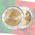 Portugal 2 euros UNC 2021 - Presidencia del Consejo de la Unión Europea por 5.30 € ✅