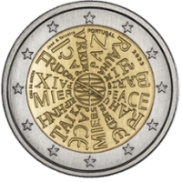 Portugal 2 euro UNC 2023 - Peace in our hands
