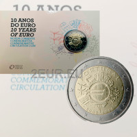 Portugal 2 euro proof 2012 - 10 Years of Euro Cash Portugal 2 euro proof 2012 - 10 Years of Euro Cash