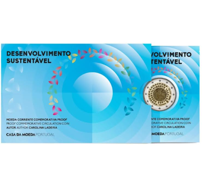 Portugal 2 euros Proof 2025 - Desarrollo sostenible por 27.50 € ✅