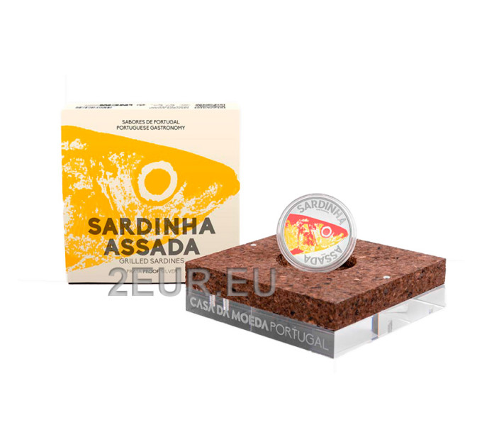 Portugal 10 euros de plata proof 2020 - Las Sardinas por 175.00 € ✅