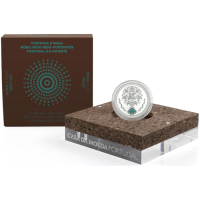 Portugal 5 euros de plata proof 2023 - muebles indo-portugueses