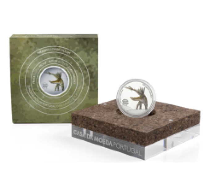 Portugal 5 euro silver proof 2023 - Miragaia longicollum for 75.00 € ✅