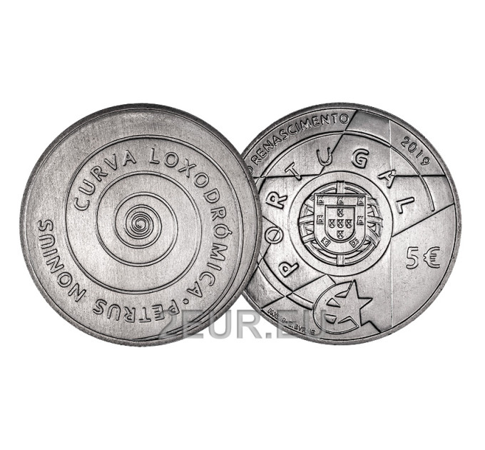 Portugal 5 euros UNC 2019 - Programa Europa Star - Renaissance por 9.50 € ✅