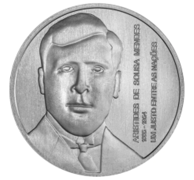 Portugal 5 euro UNC 2021 - Aristides Sousa Mendes - Never Forget for 8.50 € ✅