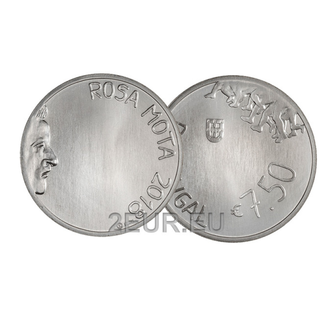 Portugal 7.5 euro UNC 2018 - Rosa Mota for 13.50 € ✅