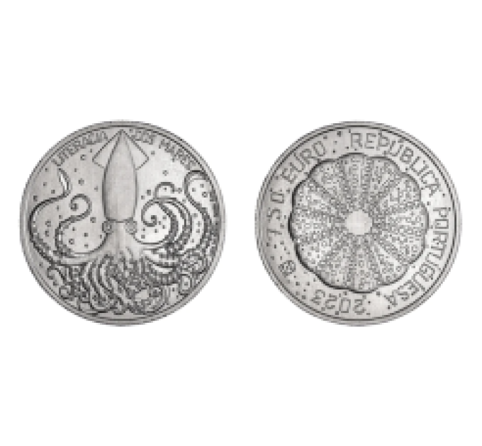 Portugal 7,5 euros UNC 2023 - Alfabetización marina - 125 años del acuario en Vasko de Gama por 11.50 € ✅